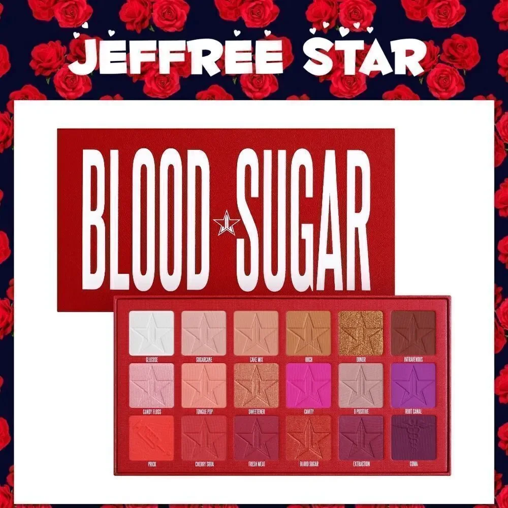 New Jeffree Star BLOOD SUGAR PALETTE